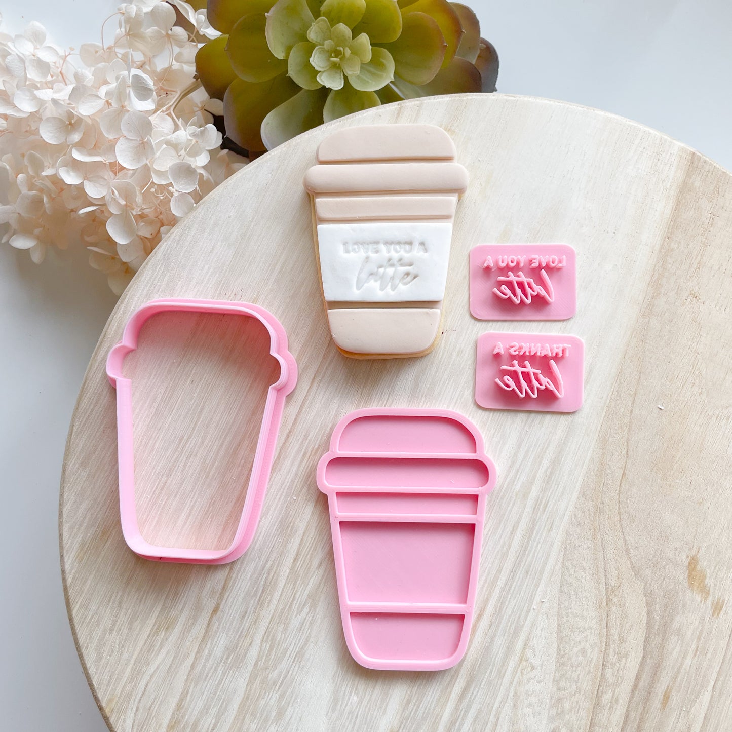 "Coffee Cup" - Cookie Cutter & Stamp