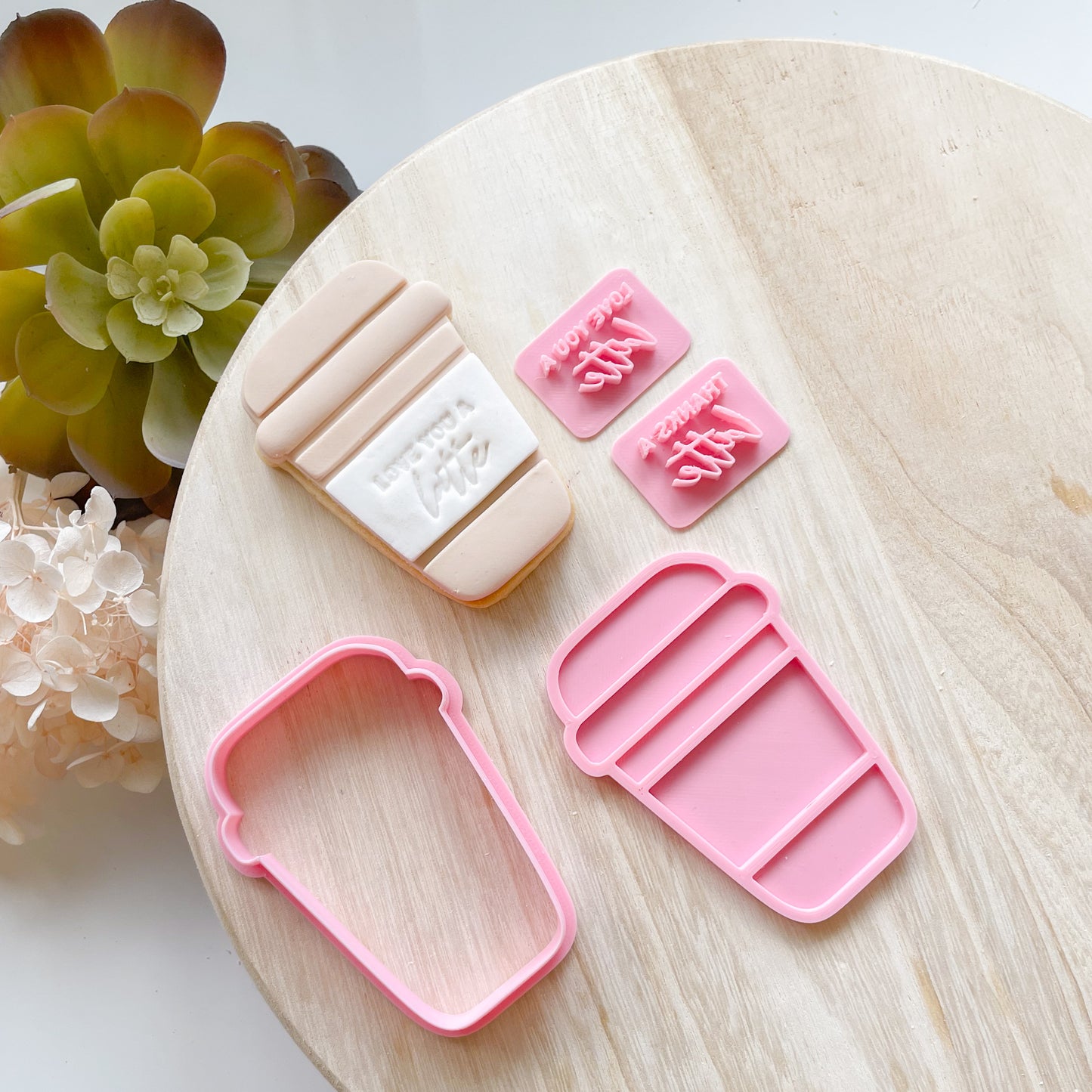 "Coffee Cup" - Cookie Cutter & Stamp