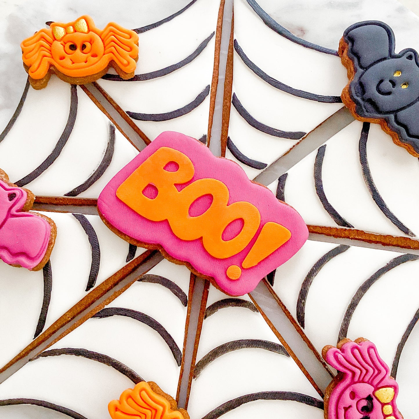 "Spiderweb" Cookie Platter