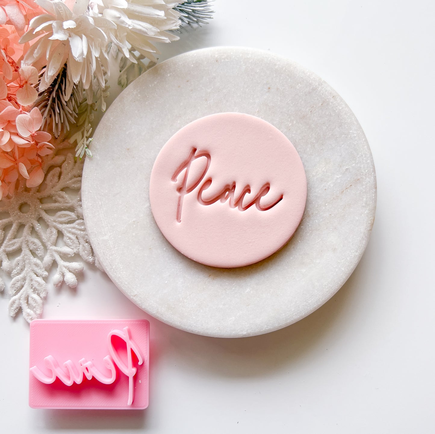 Peace - Fondant Stamp