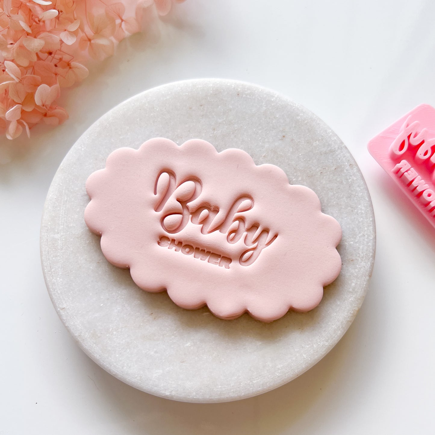 Baby Shower #1 - Fondant Stamp
