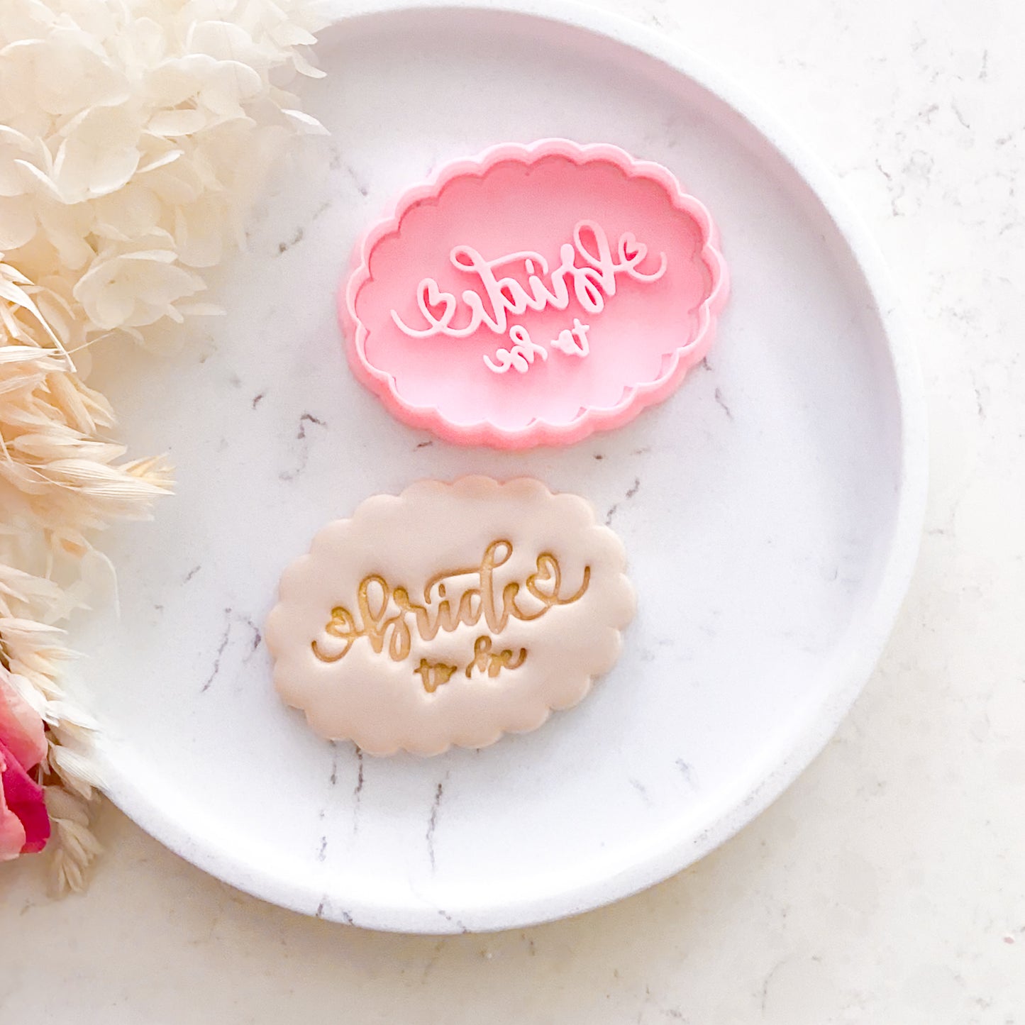 "Bride to Be #2" - Cookie Cutter & Stamp