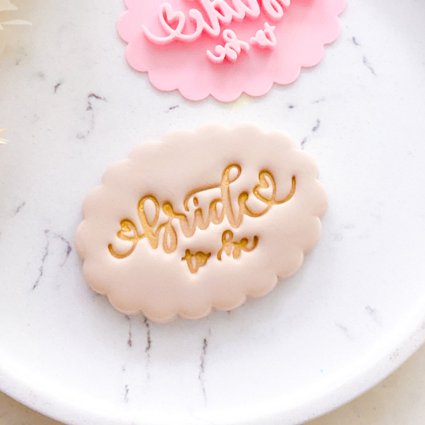 "Bride to Be #2" - Cookie Cutter & Stamp
