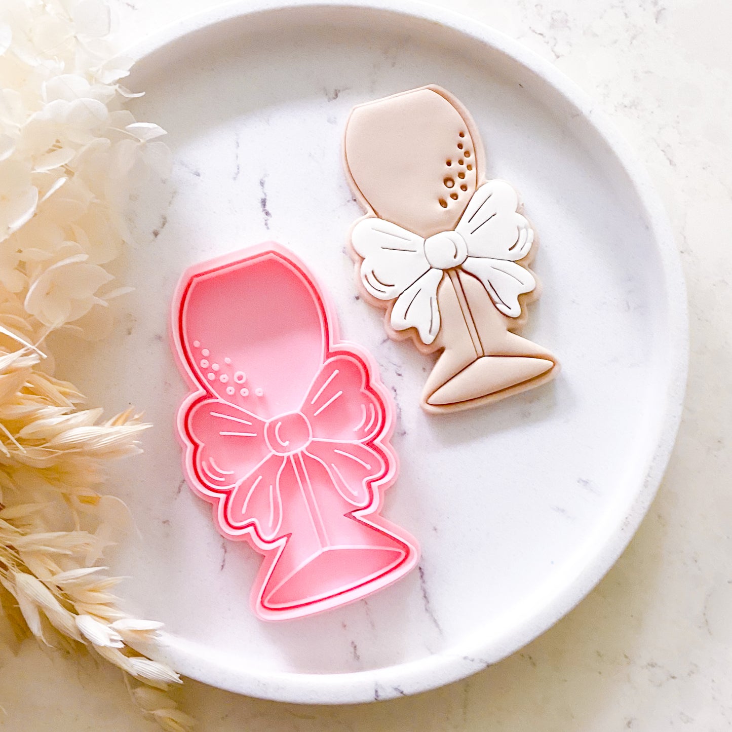 "Champagne Glass" - Cookie Cutter & Stamp