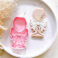 "Champagne Glass" - Cookie Cutter & Stamp