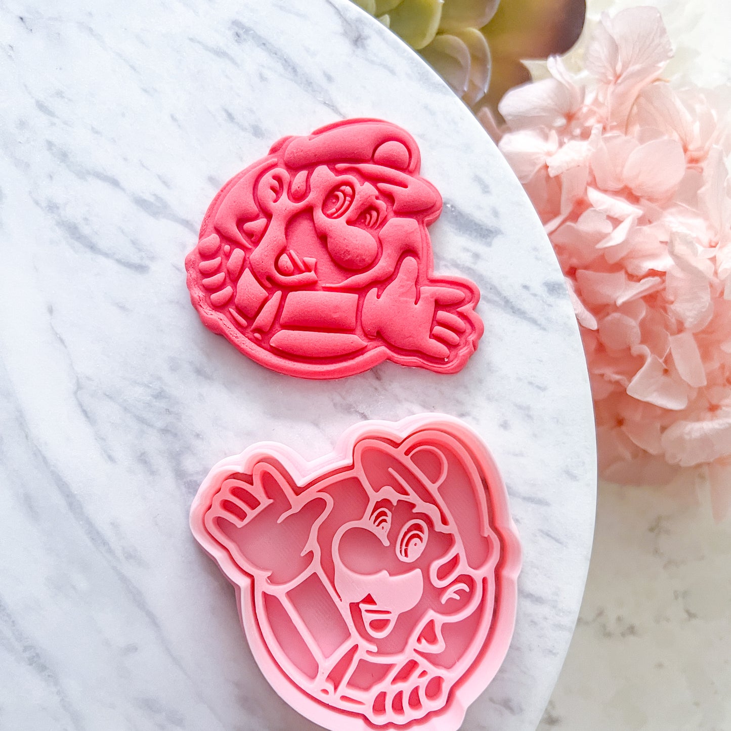 "Luigi" Cookie Cutter & Stamp