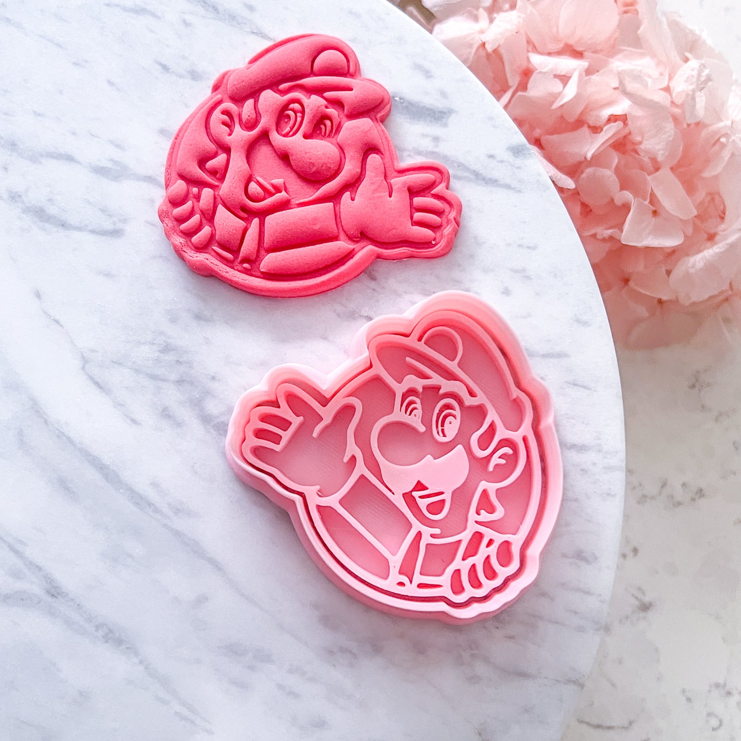 "Luigi" Cookie Cutter & Stamp