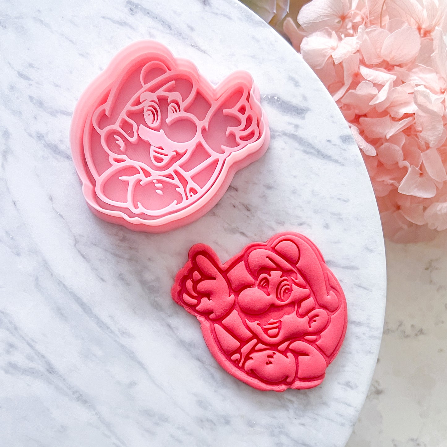 "Mario" Cookie Cutter & Stamp