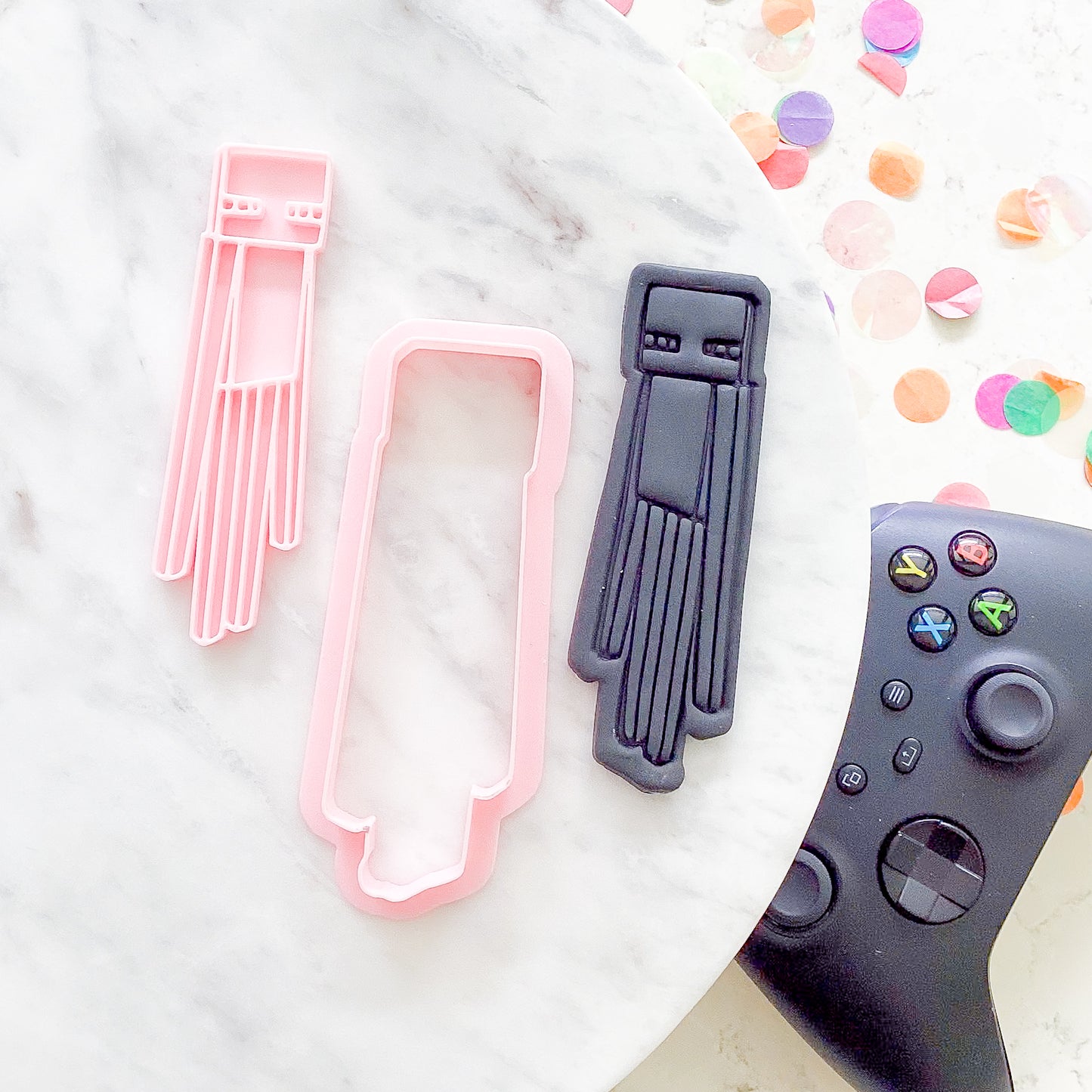 "Endermen" Cookie Cutter & Stamp