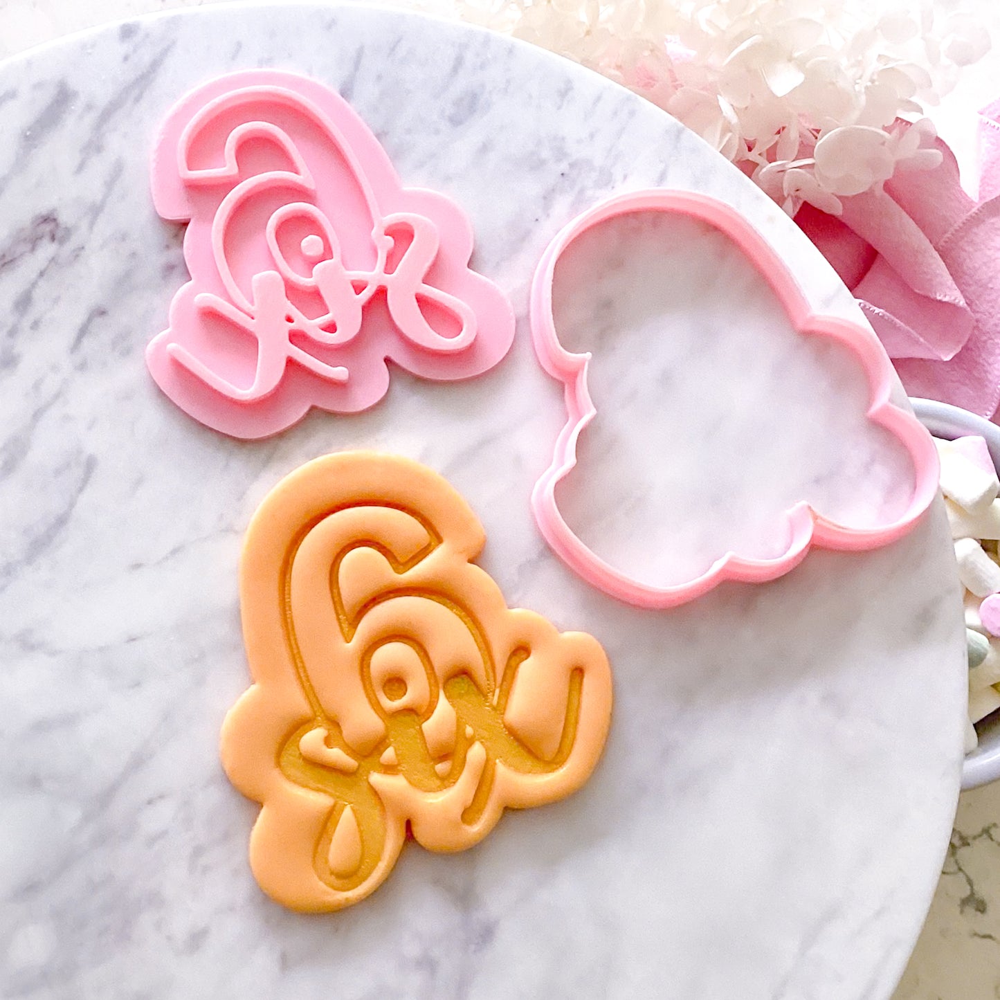 Six - Cookie Cutter & Stamp