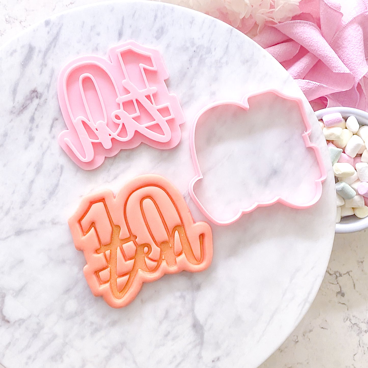 Ten - Cookie Cutter & Stamp