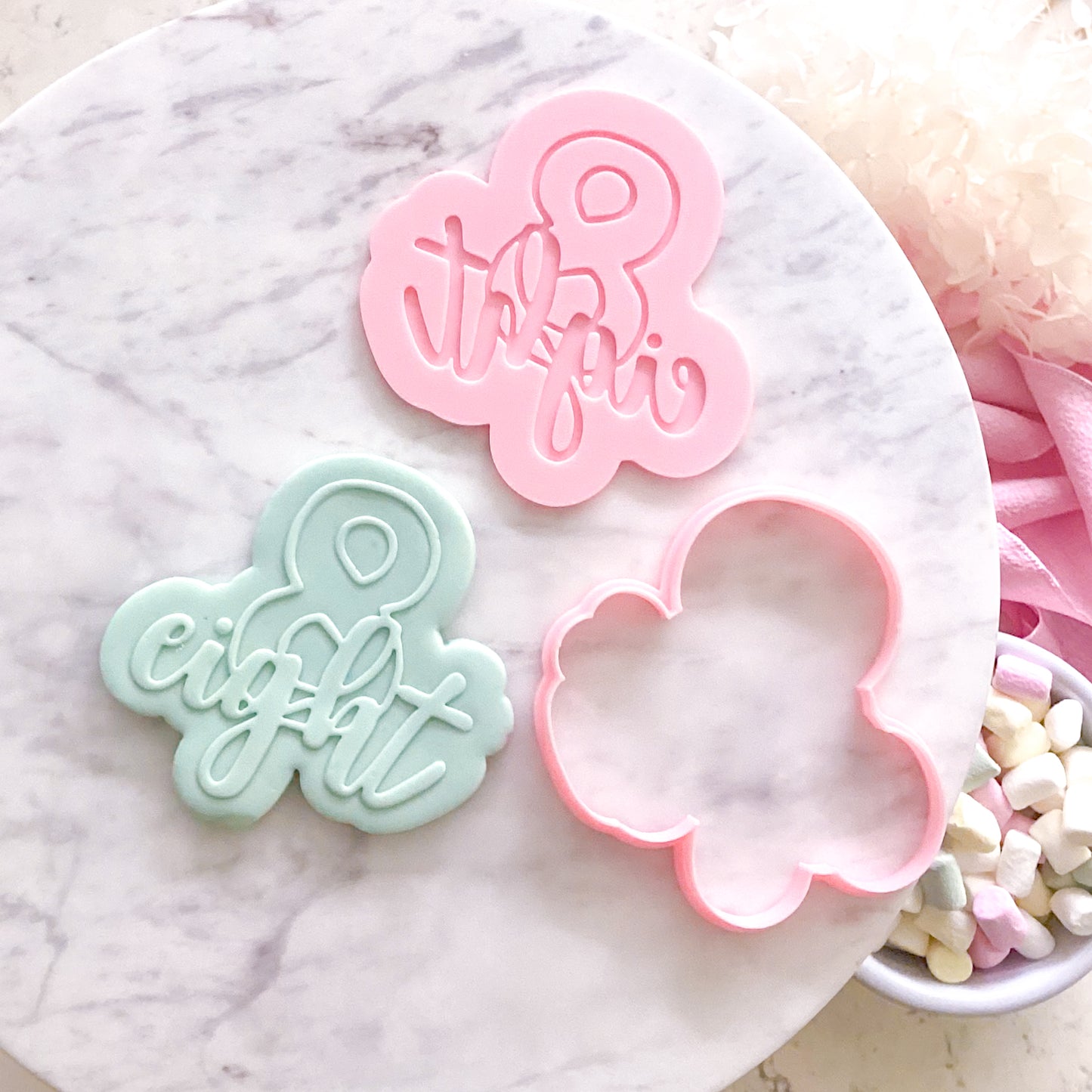 Eight - Cookie Cutter & Stamp
