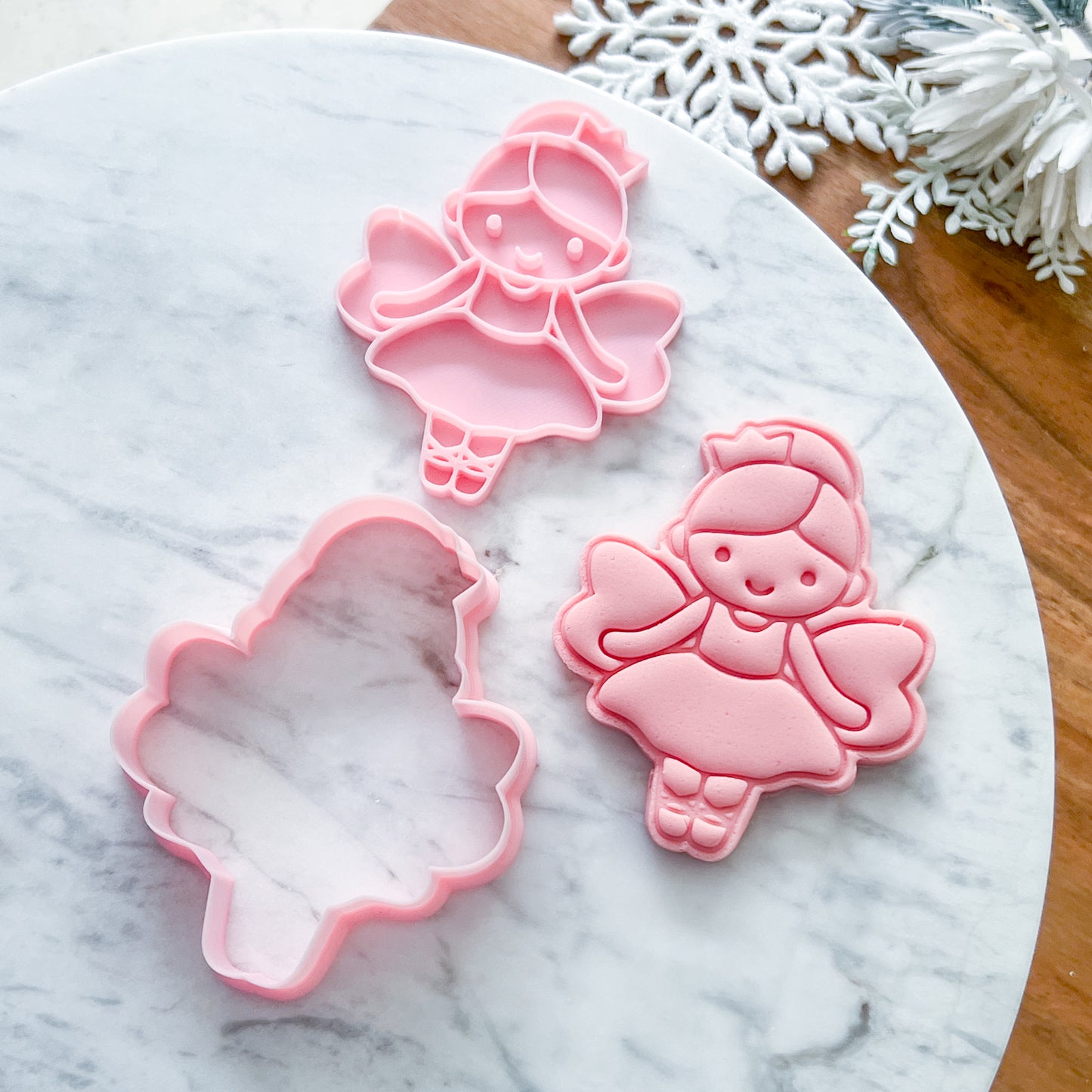 "Sugarplum Fairy" Cookie Cutter & Stamp
