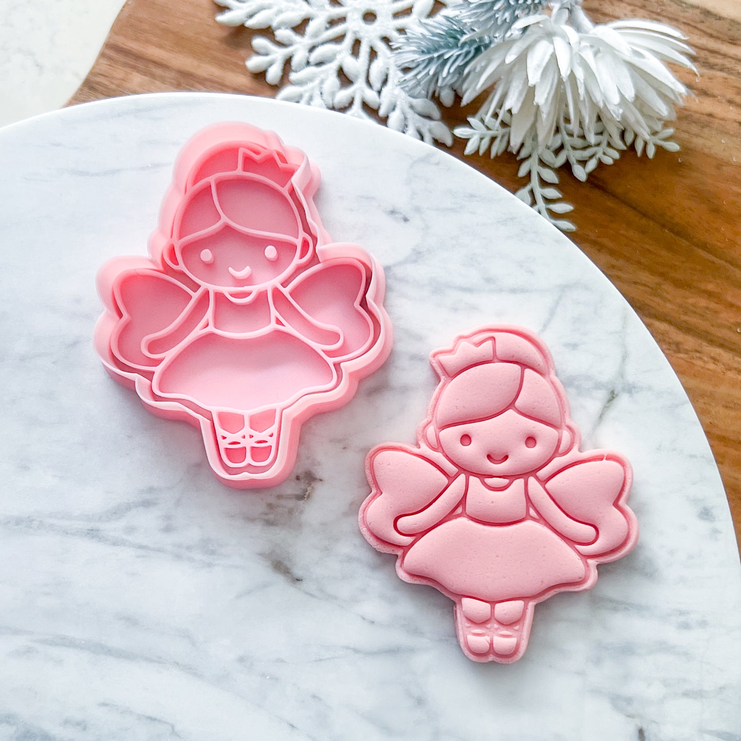 "Sugarplum Fairy" Cookie Cutter & Stamp