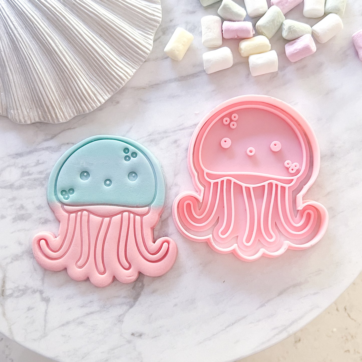 "Jellyfish" - Cookie Cutter & Stamp