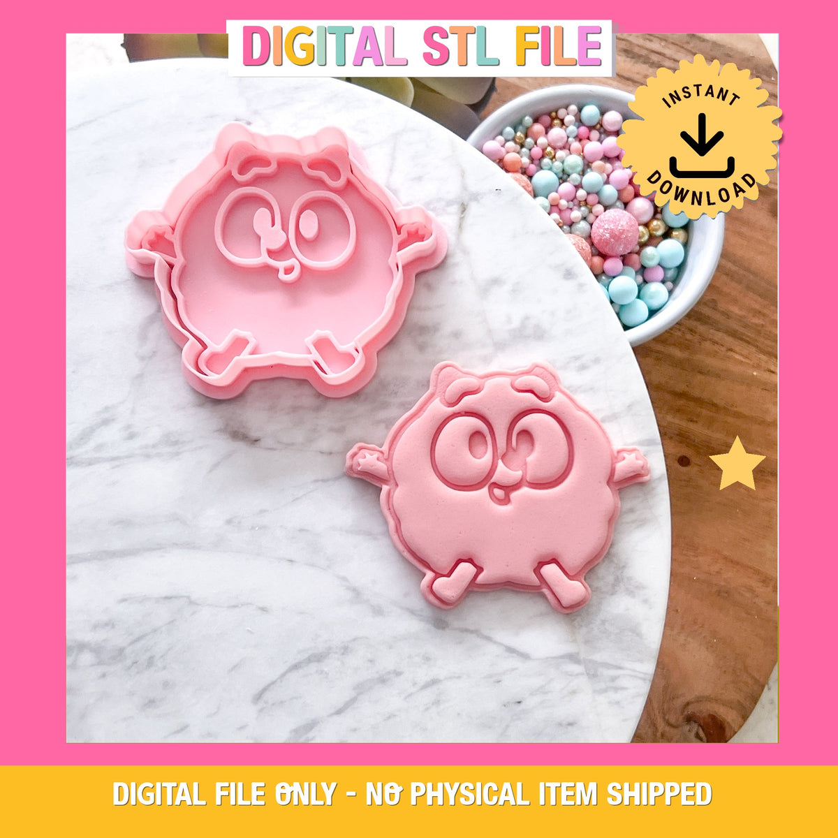 "Pom Pom" - Cookie Cutter & Stamp