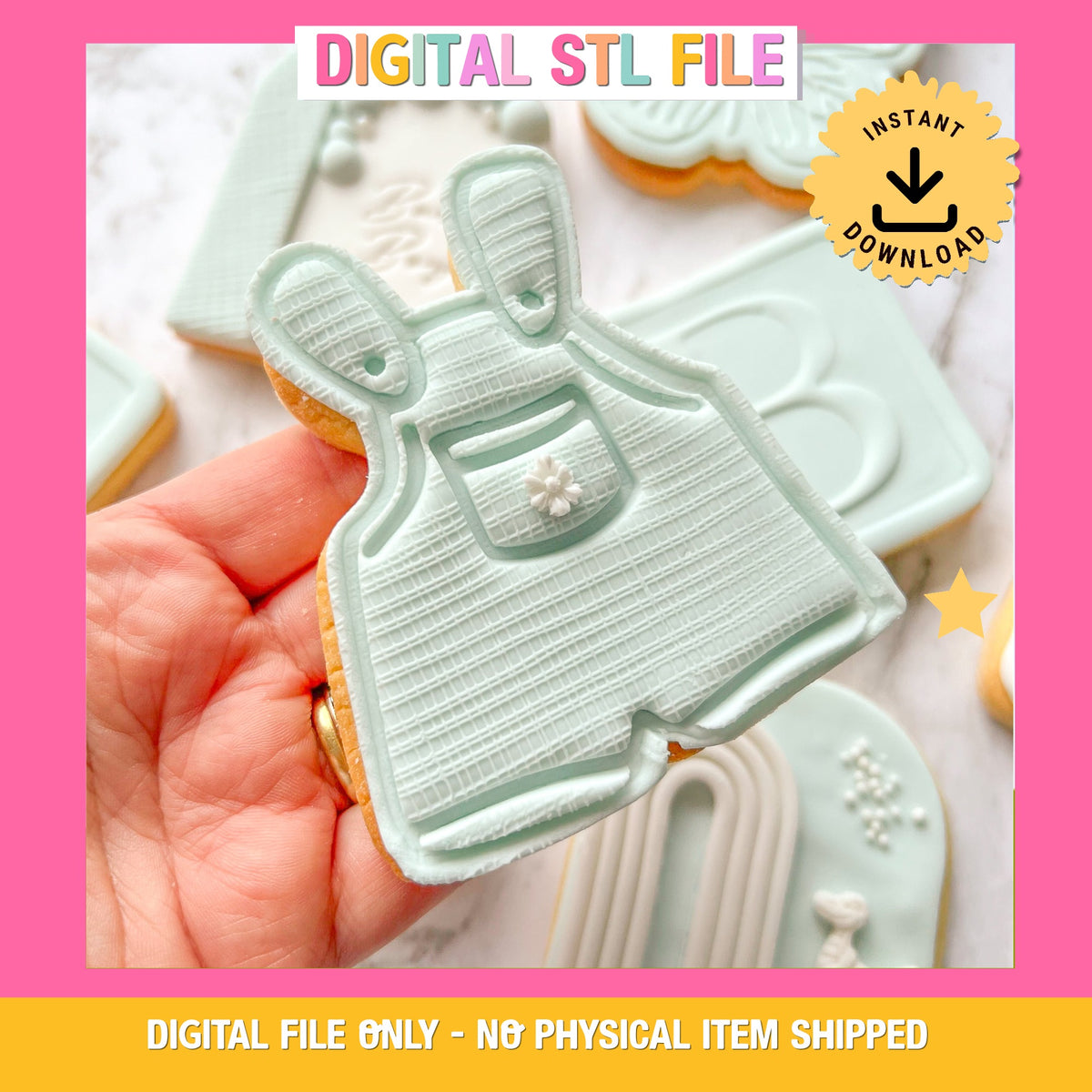 "Boy Romper" Cookie Cutter & Stamp