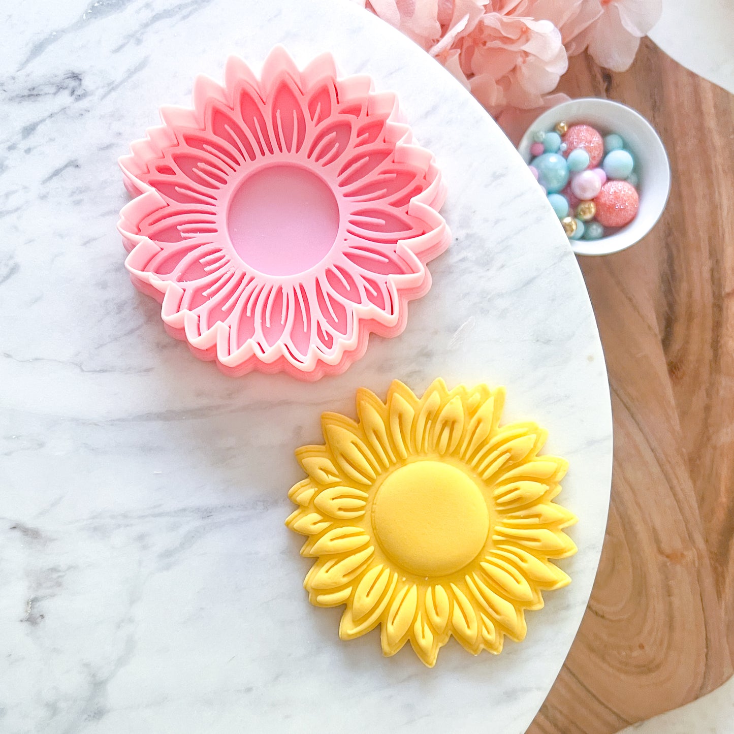 "Sunflower" - Cookie Cutter & Stamp