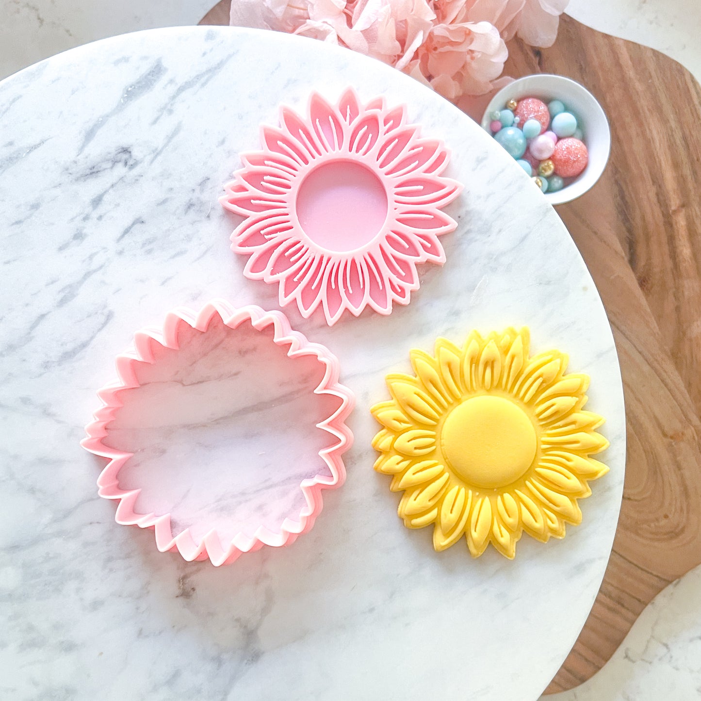 "Sunflower" - Cookie Cutter & Stamp