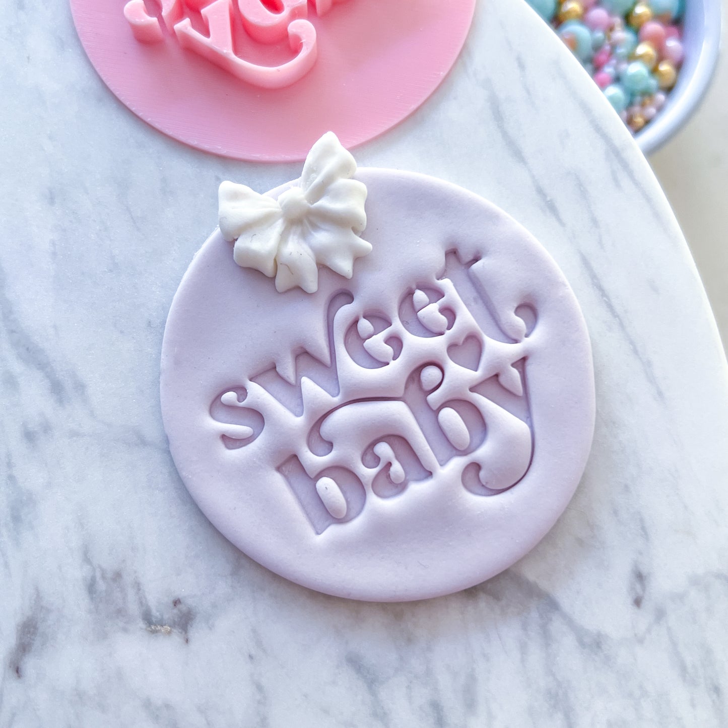 Sweet Baby - Fondant Stamp