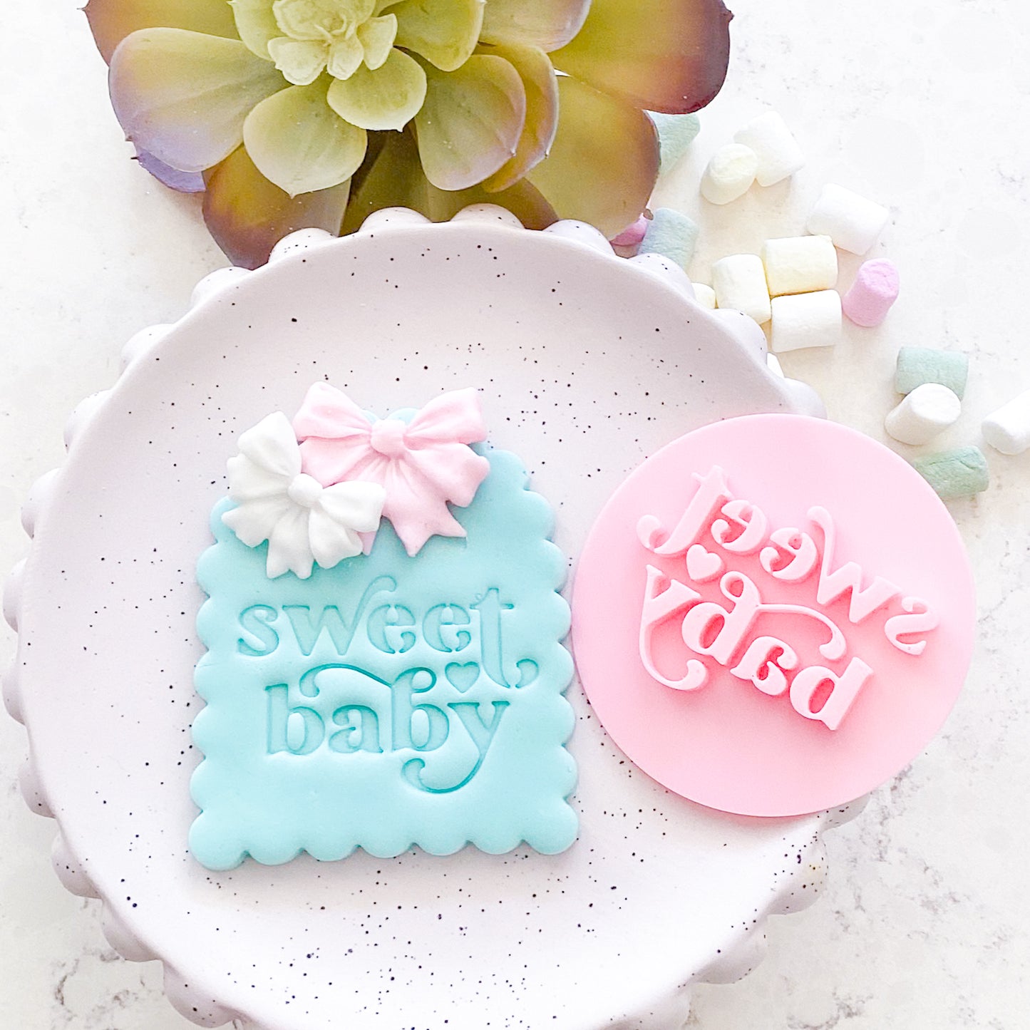 Sweet Baby - Fondant Stamp