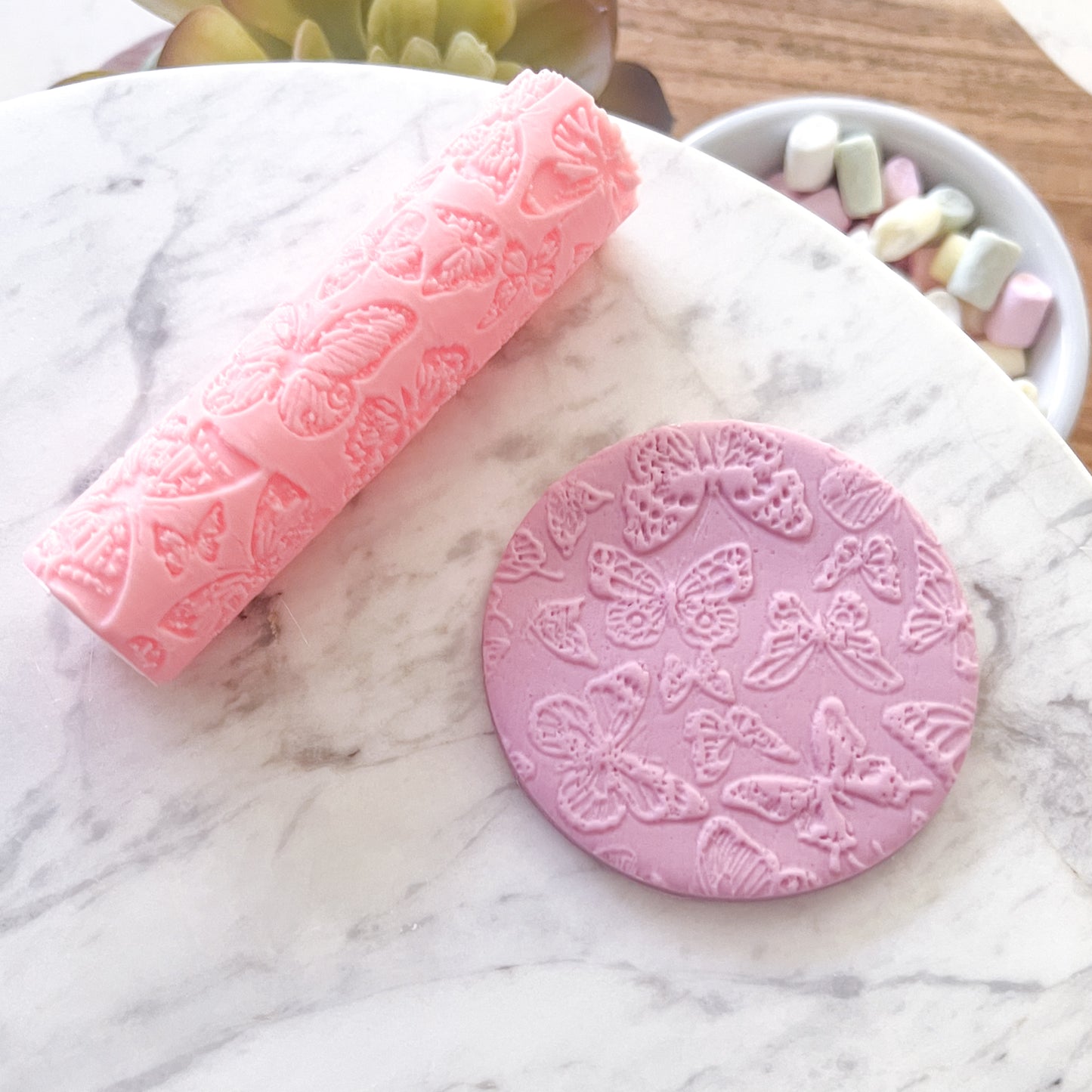 "Butterfly" Fondant Texture Roller