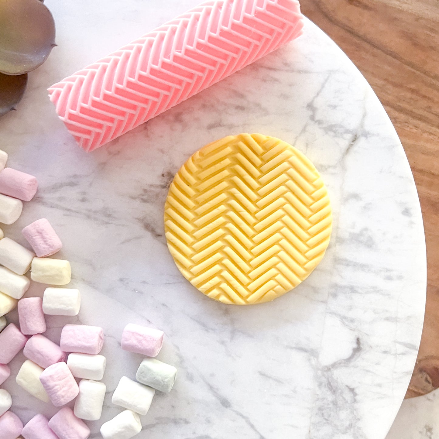 "Zig Zag" Fondant Texture Roller