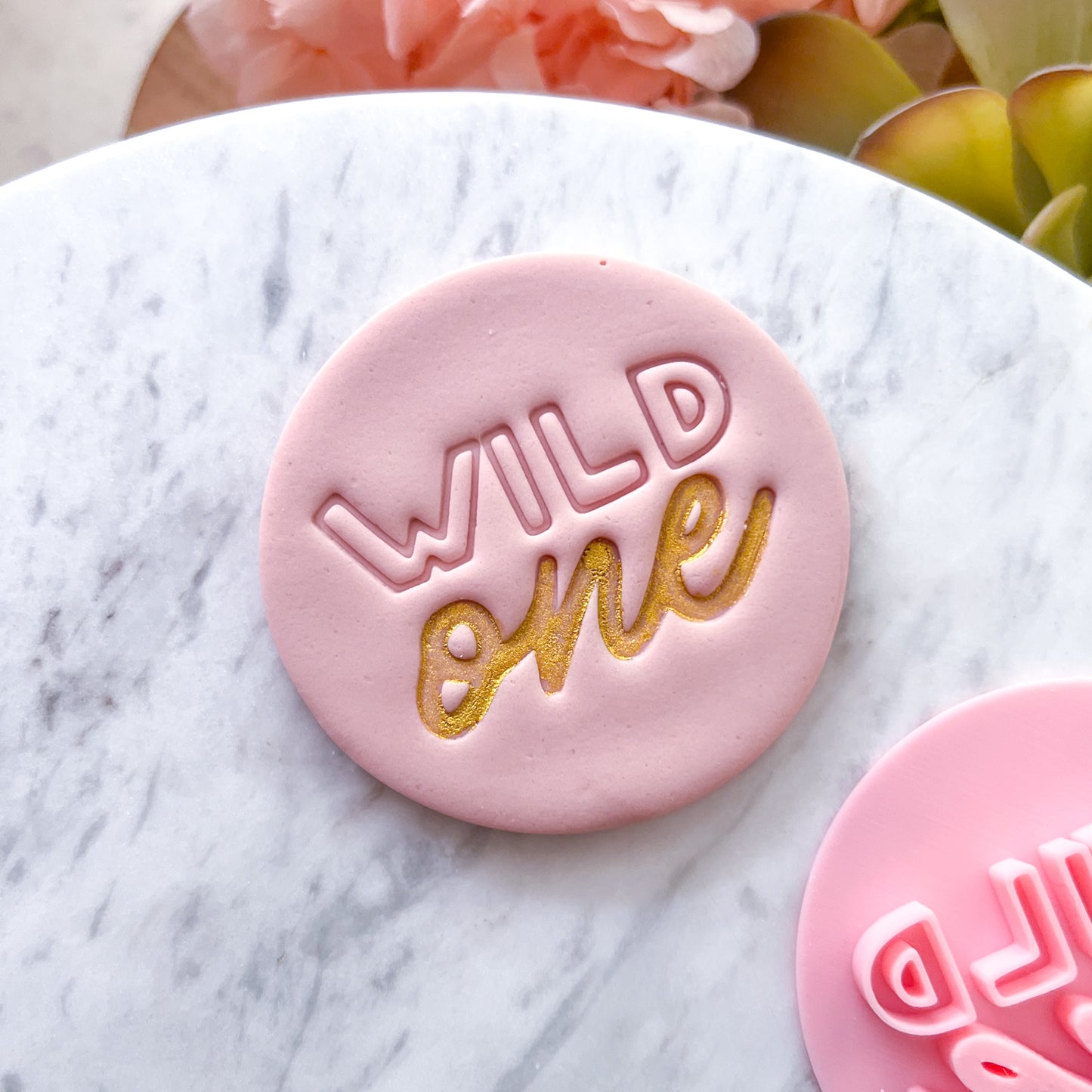 Wild One #1 Fondant Stamp