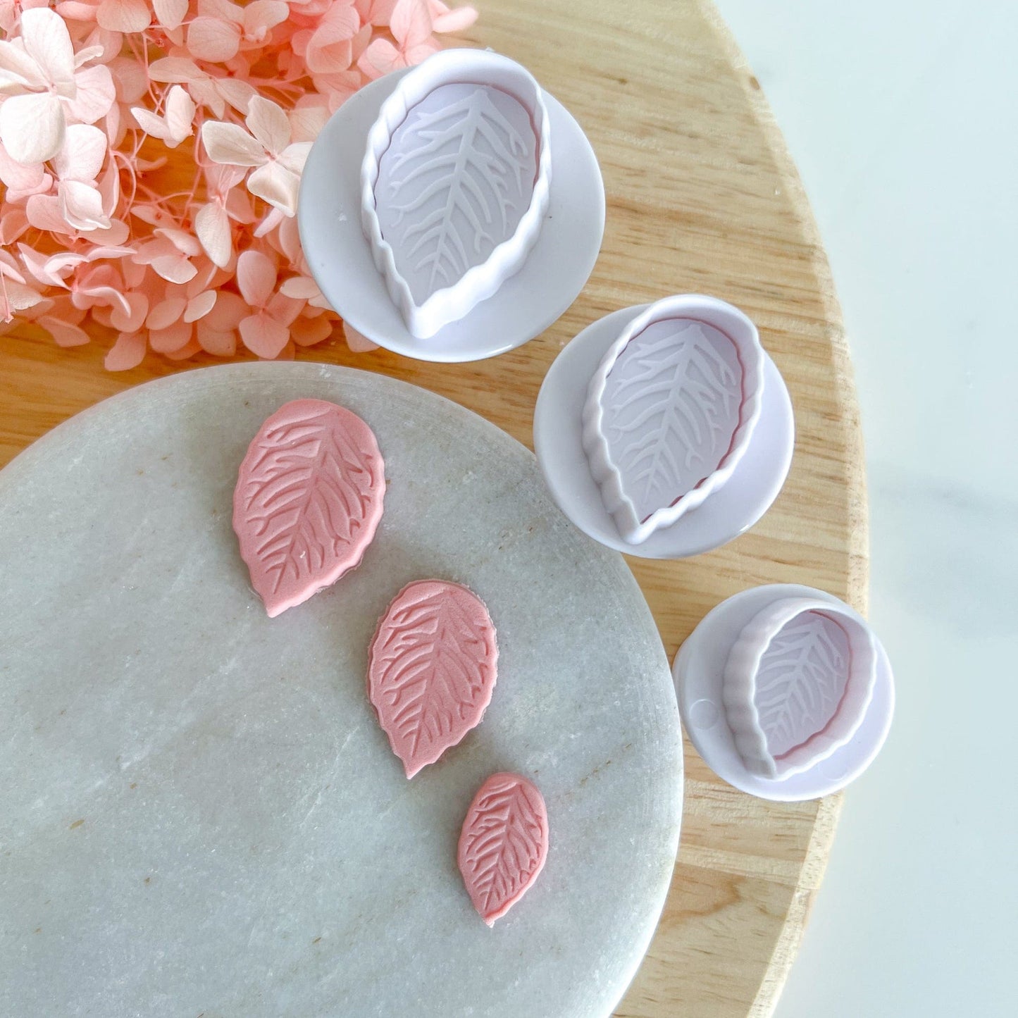 kitandco.com.au Cutter Leaf Push Cutter (3 pcs)