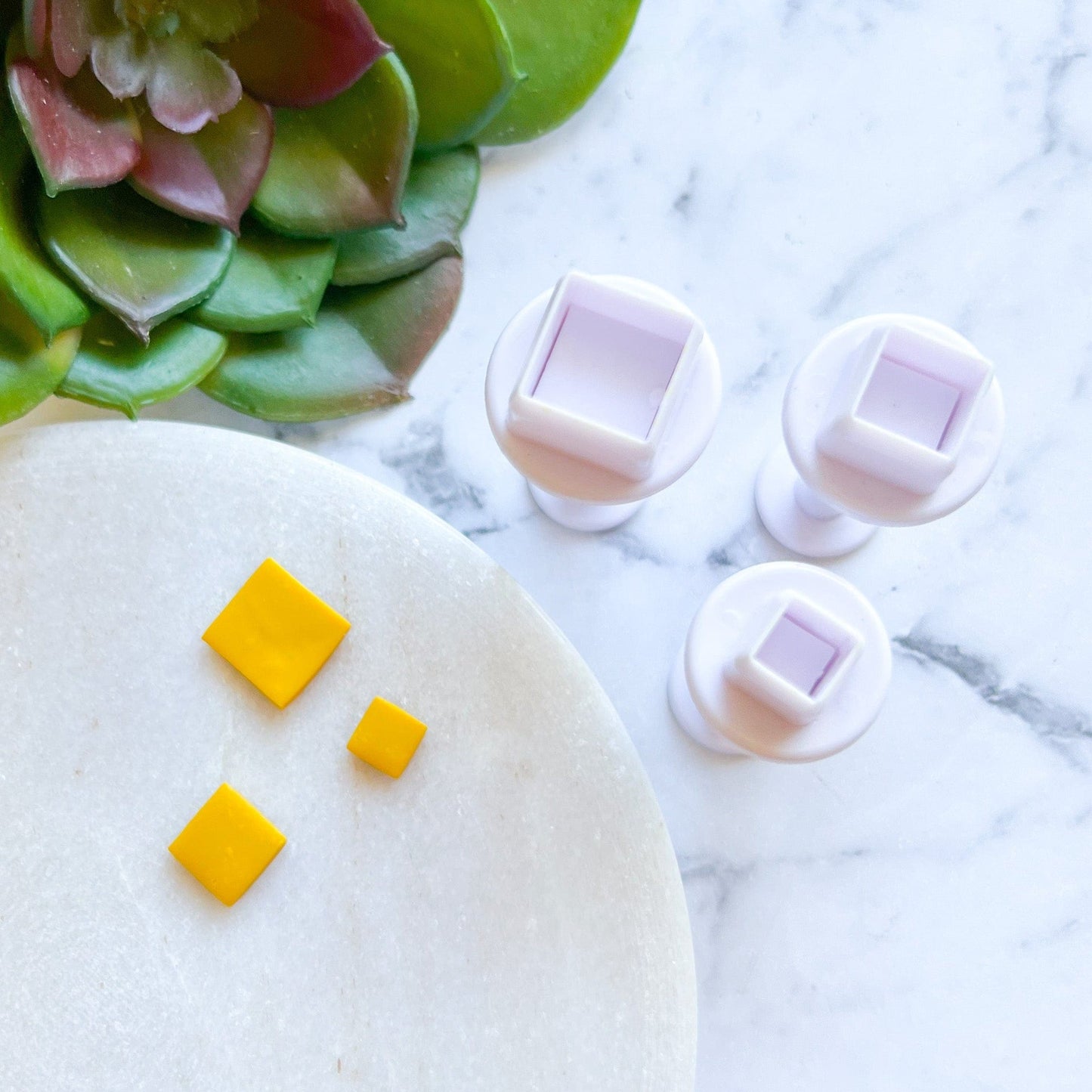 kitandco.com.au Cutter Square Push Cutter Set (3 pcs)