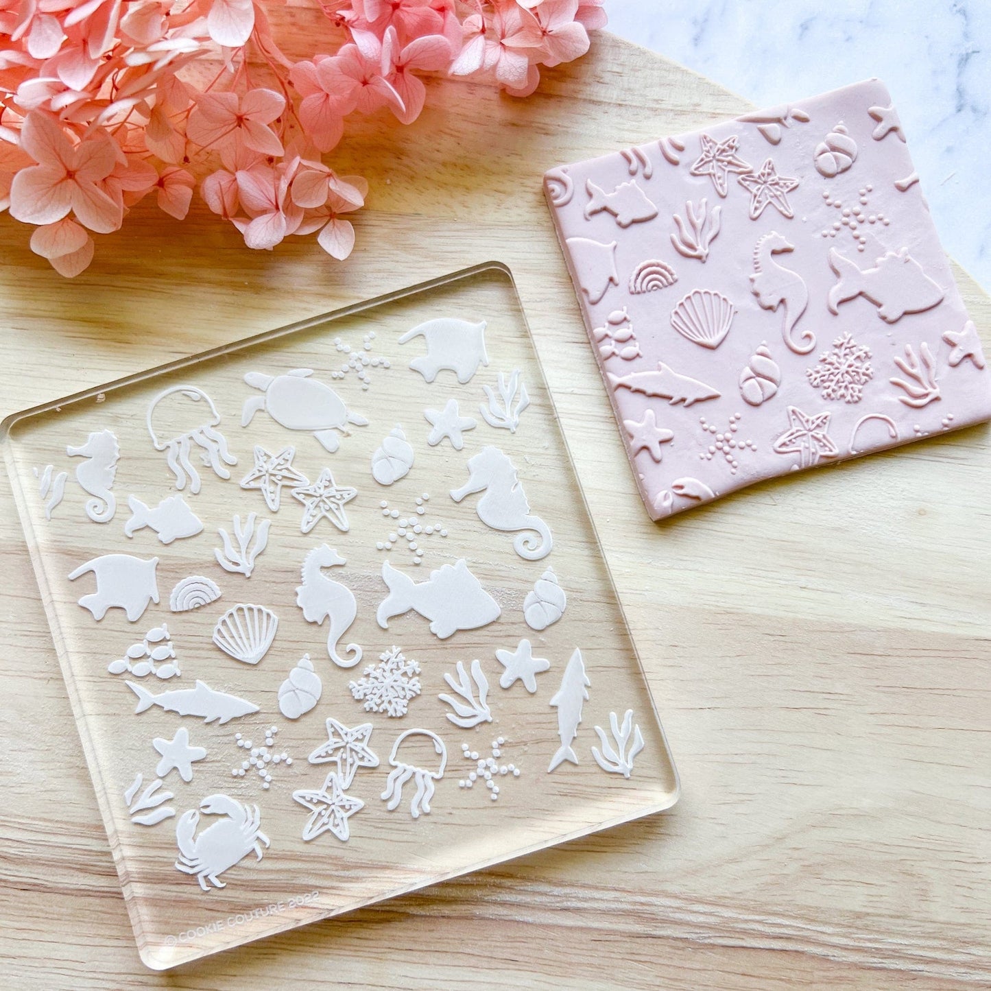 kitandco.com.au Stamp "Under the Sea" - Large Texture Plate