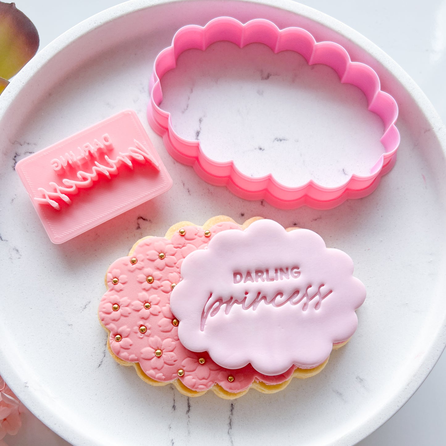 Darling Princess - Fondant Stamp