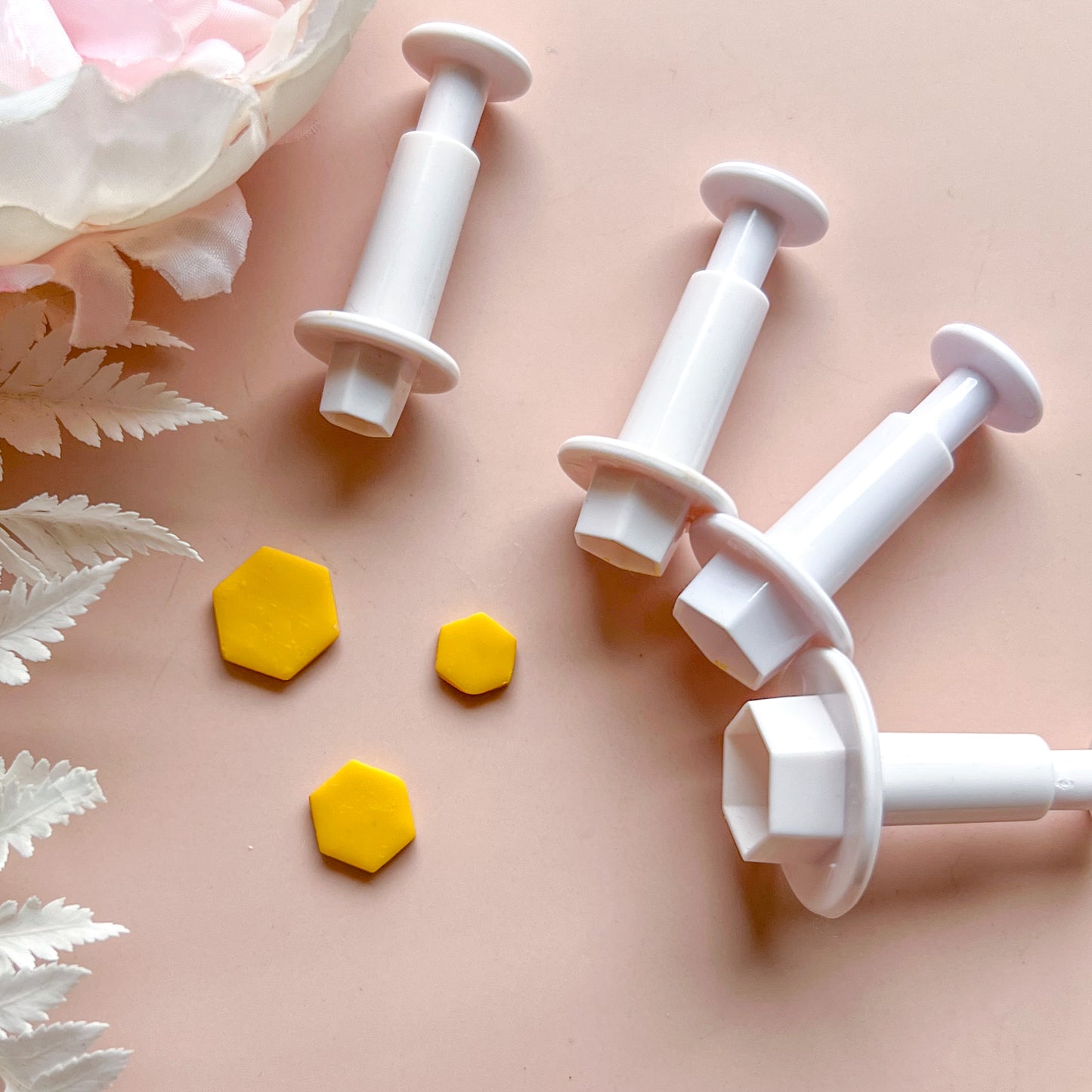 Hexagon Push Cutter (4 pcs)