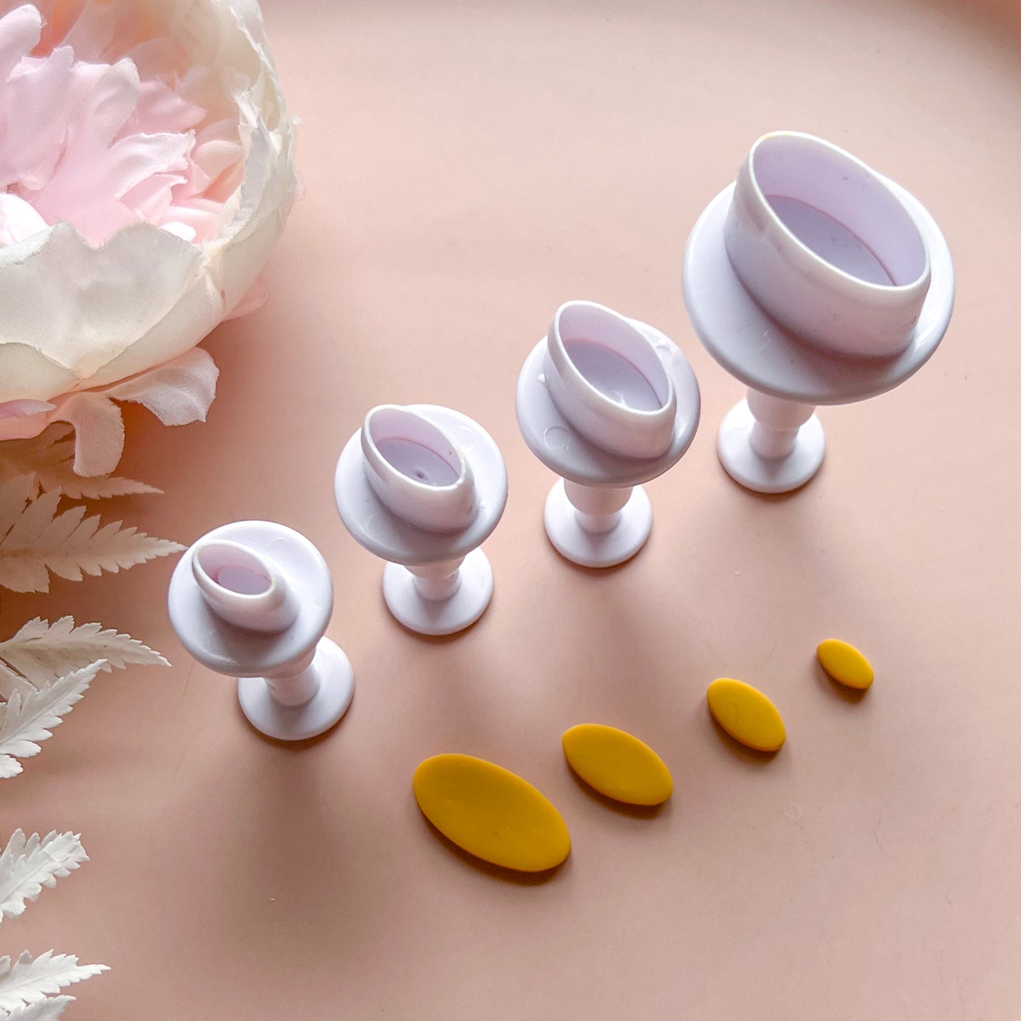 Oval Push Cutter (4 pcs)