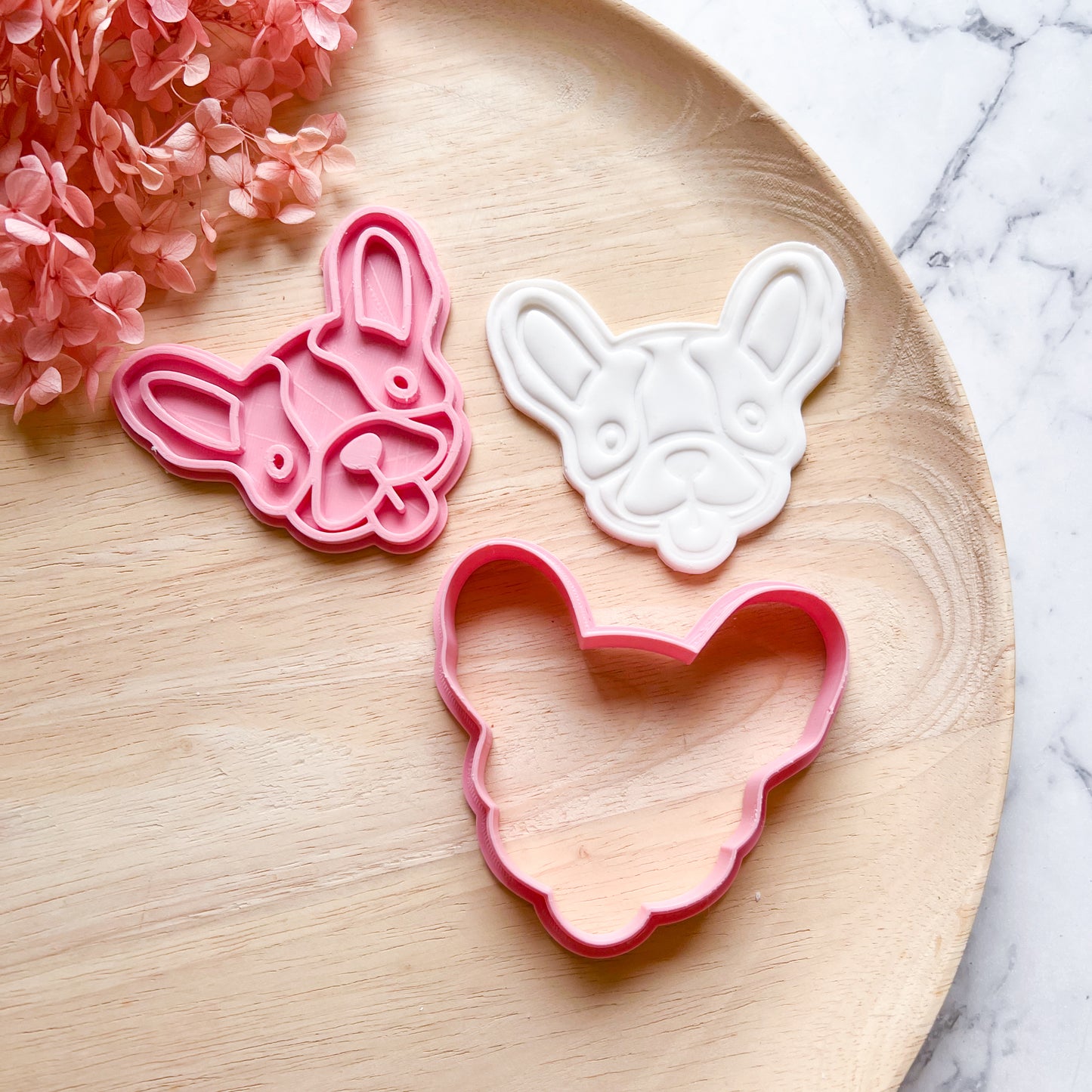 Frenchie Cookie Cutter & Stamp