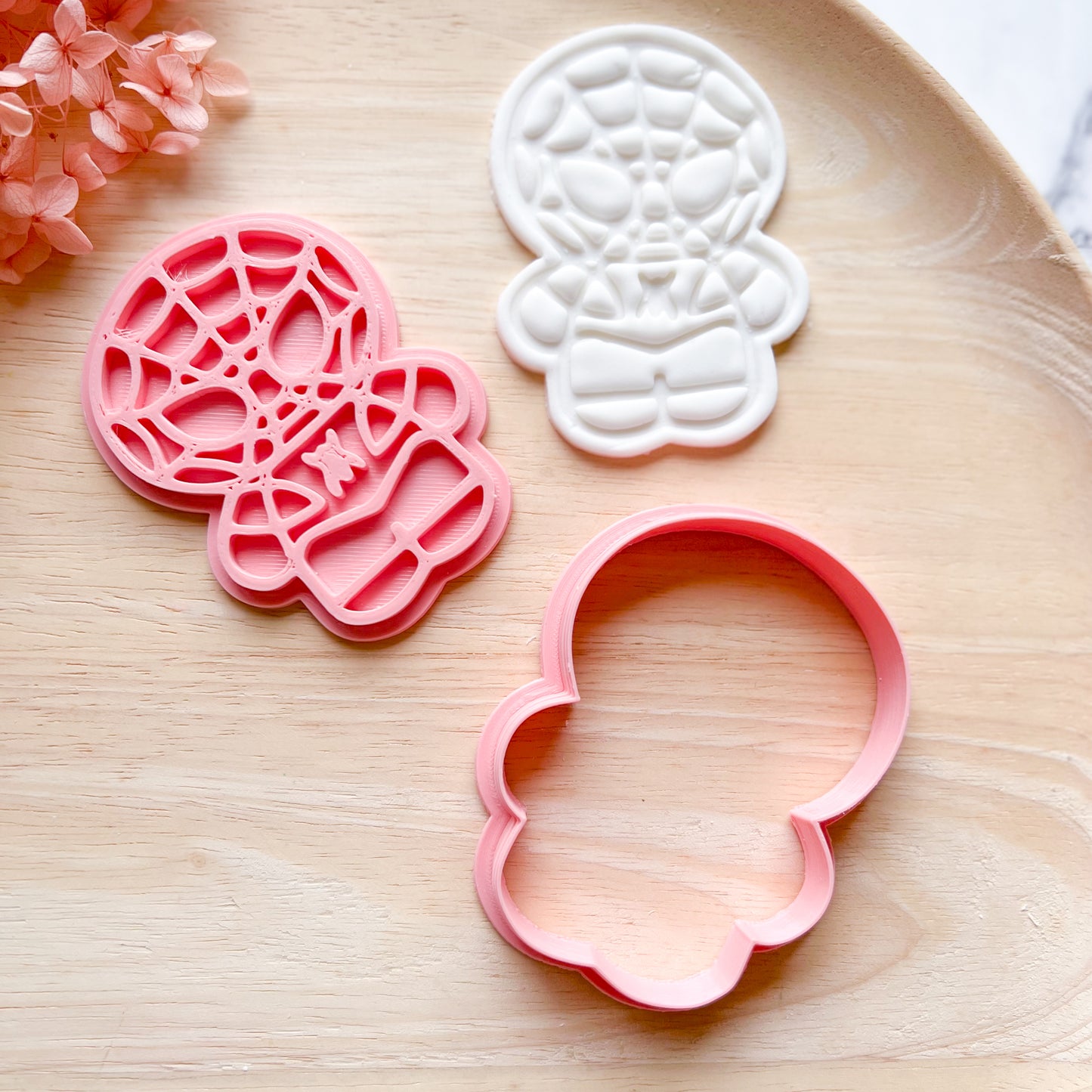 Spider Man Cookie Cutter & Stamp
