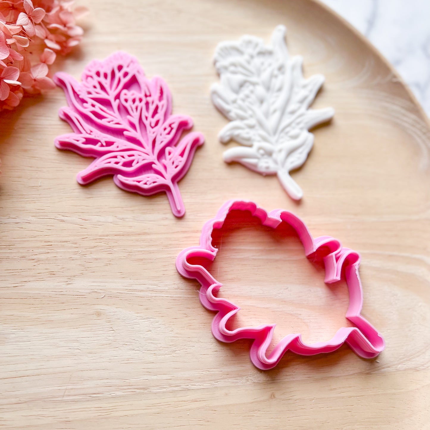 Wattle Cookie Cutter & Stamp