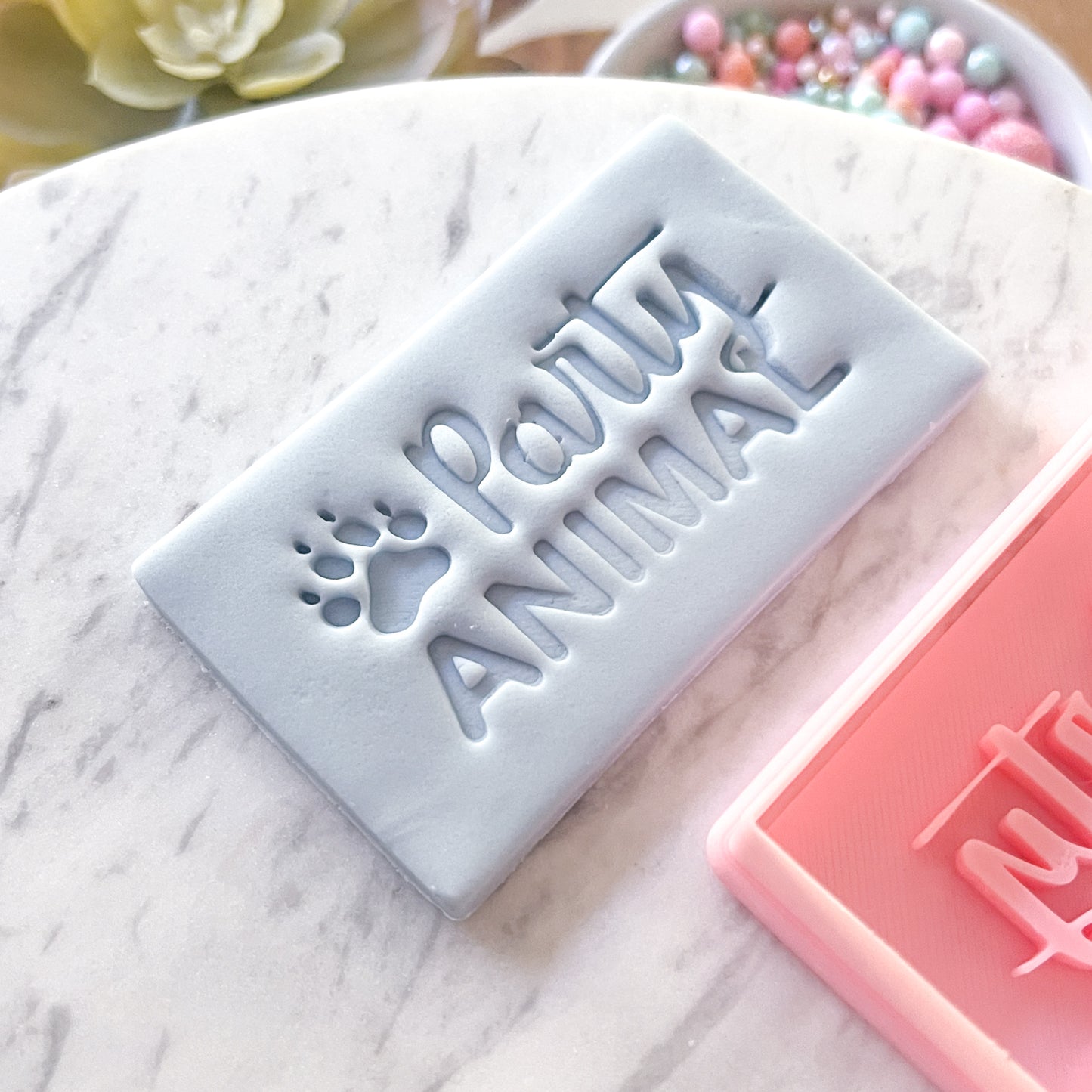 "Party Animal" Fondant Stamp