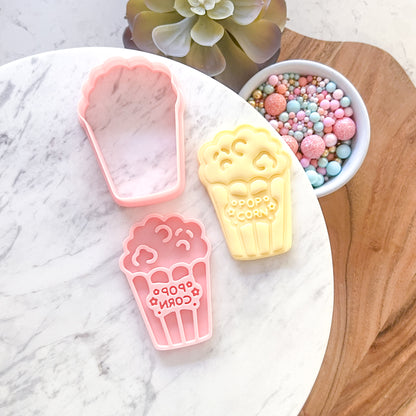 "Popcorn" - Cookie Cutter & Stamp