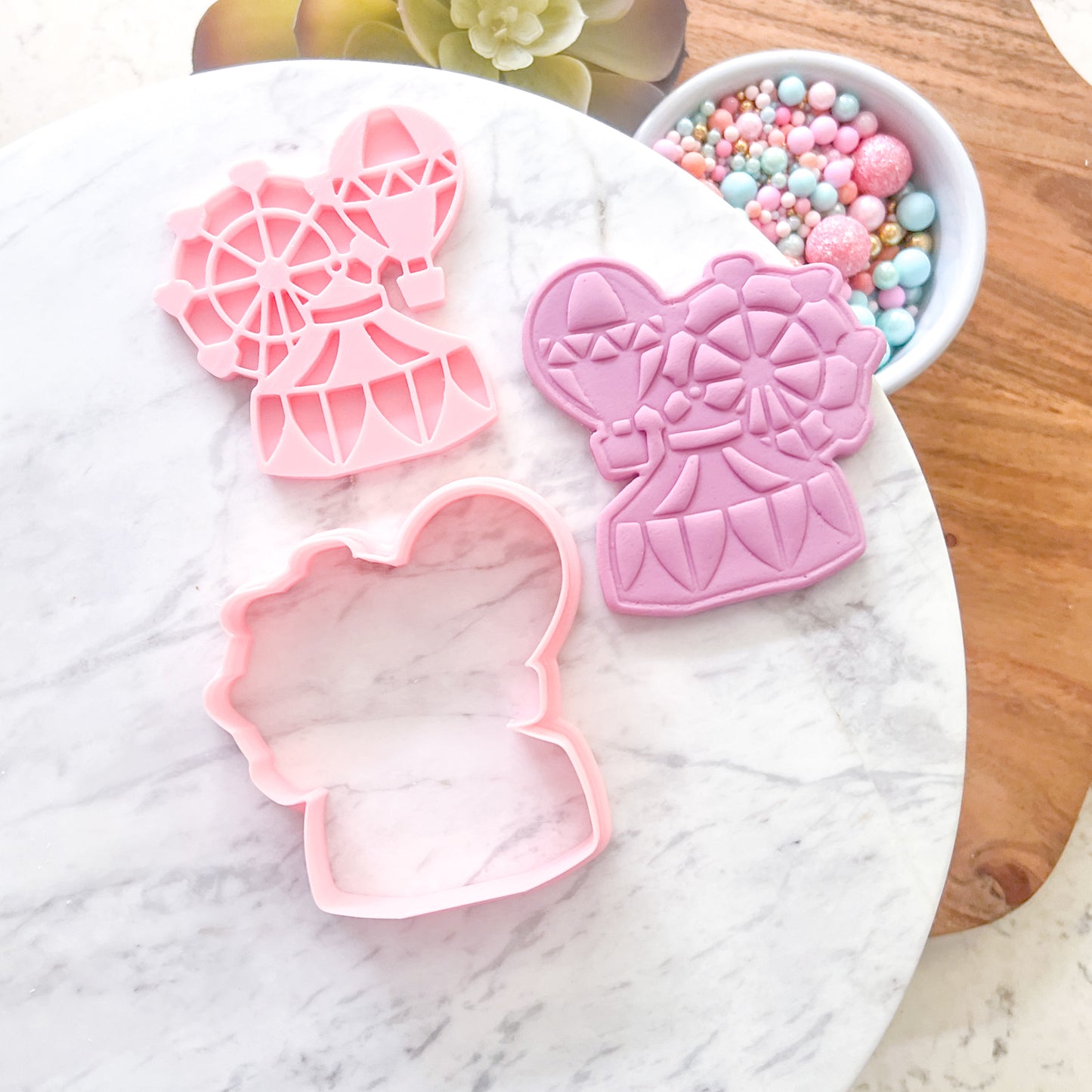 "Circus Tent" Cookie Cutter & Stamp