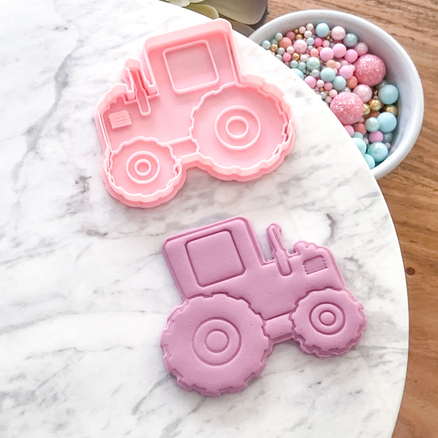 "Tractor" - Cookie Cutter & Stamp