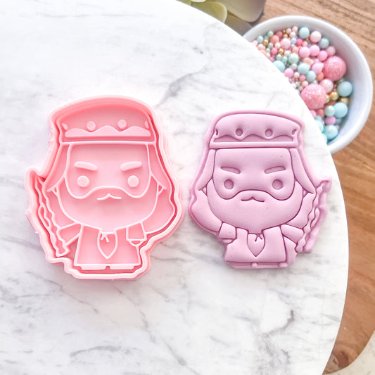 "Dumbledore" - Cookie Cutter & Stamp
