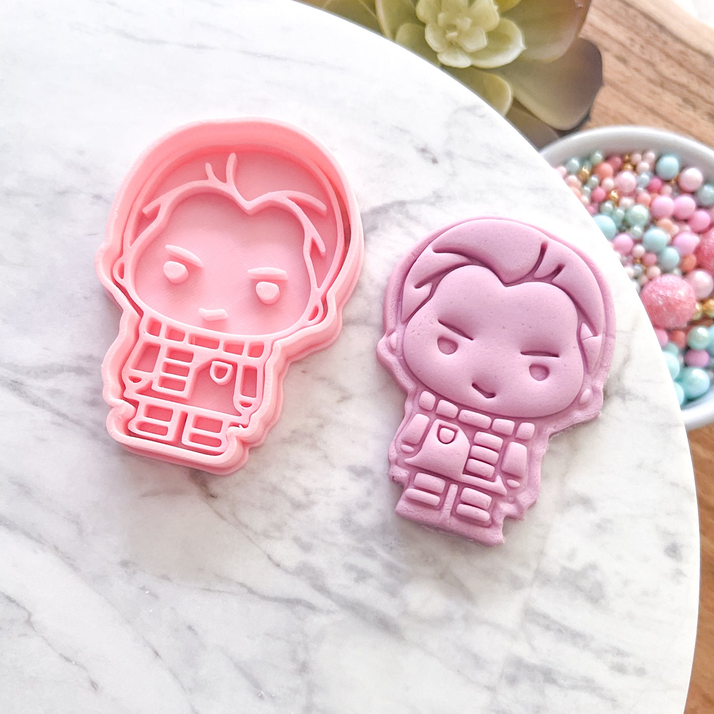 "Malfoy" - Cookie Cutter & Stamp