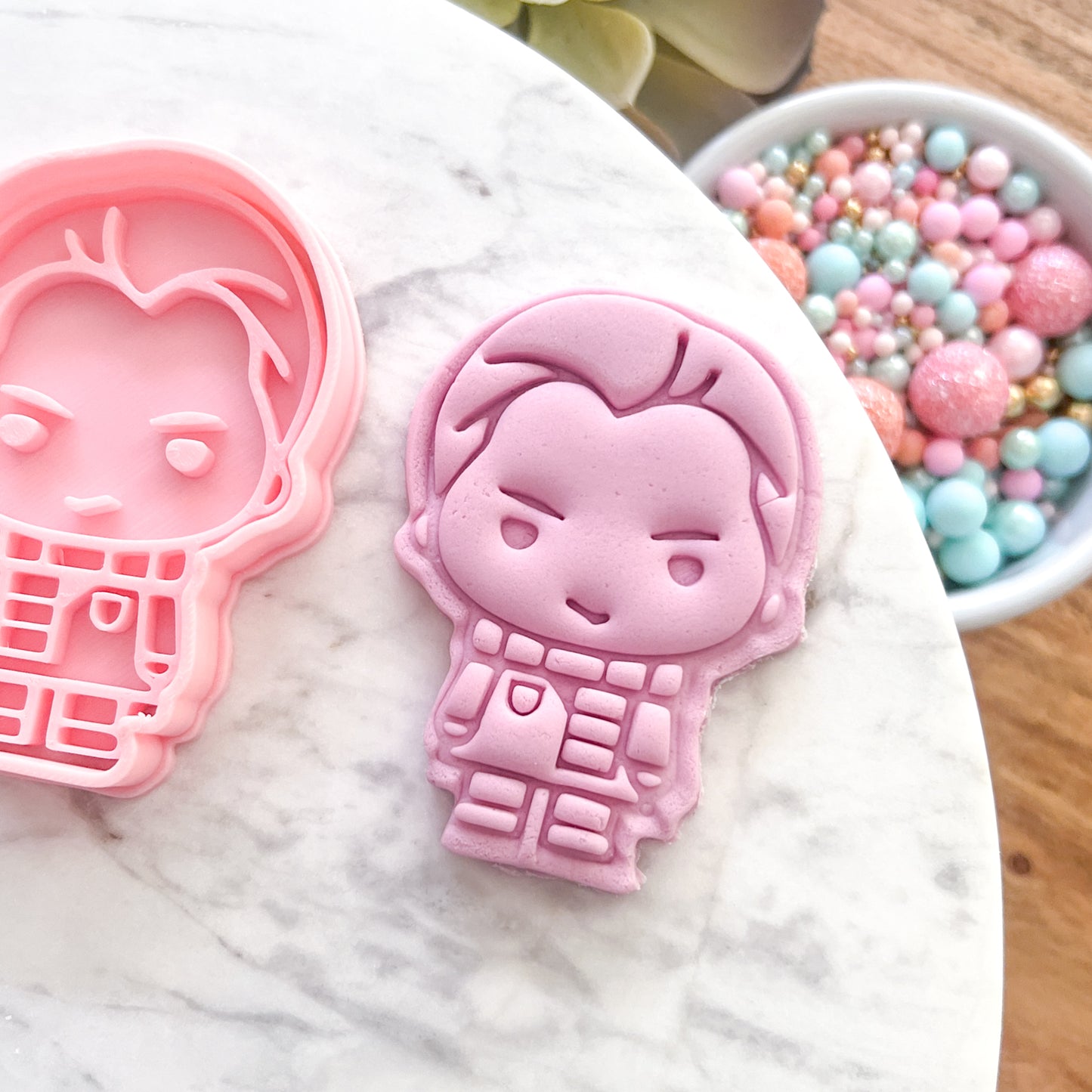 "Malfoy" - Cookie Cutter & Stamp