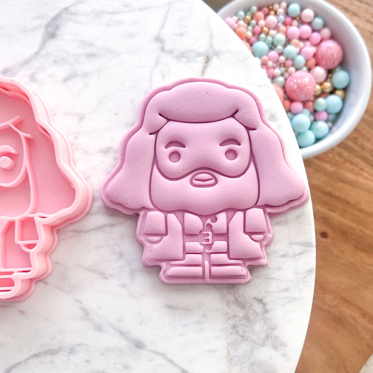 "Hagrid" - Cookie Cutter & Stamp