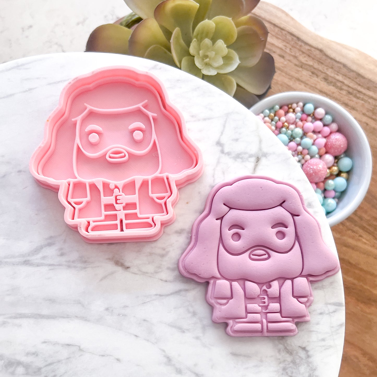 "Hagrid" - Cookie Cutter & Stamp