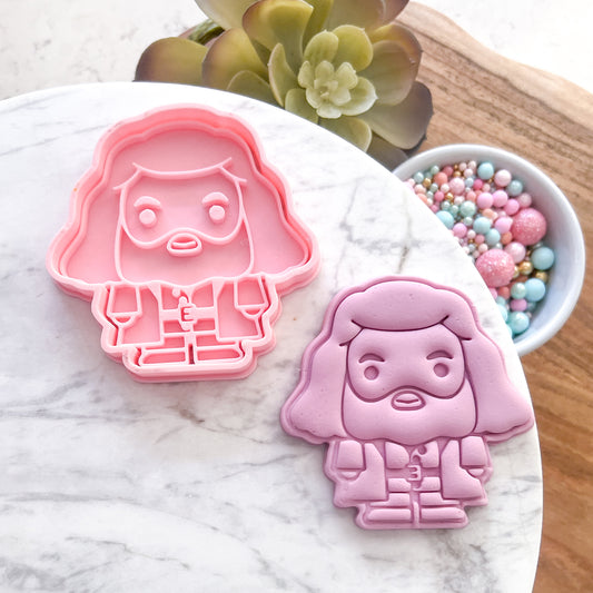 "Hagrid" - Cookie Cutter & Stamp