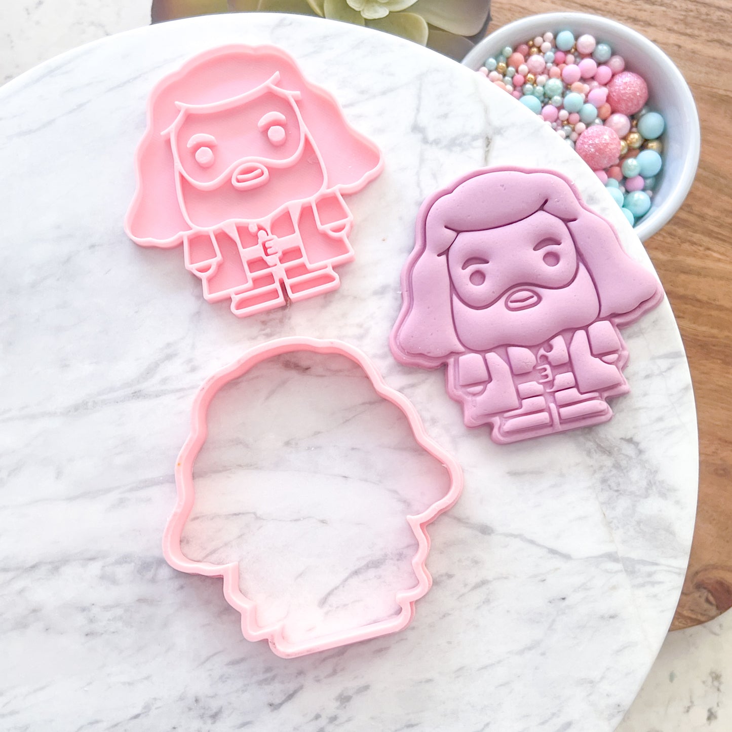 "Hagrid" - Cookie Cutter & Stamp