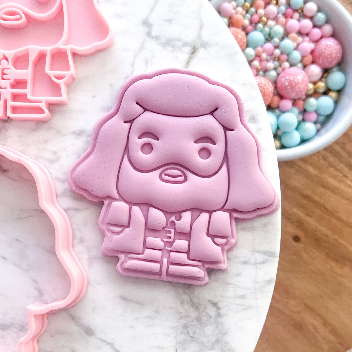 "Hagrid" - Cookie Cutter & Stamp