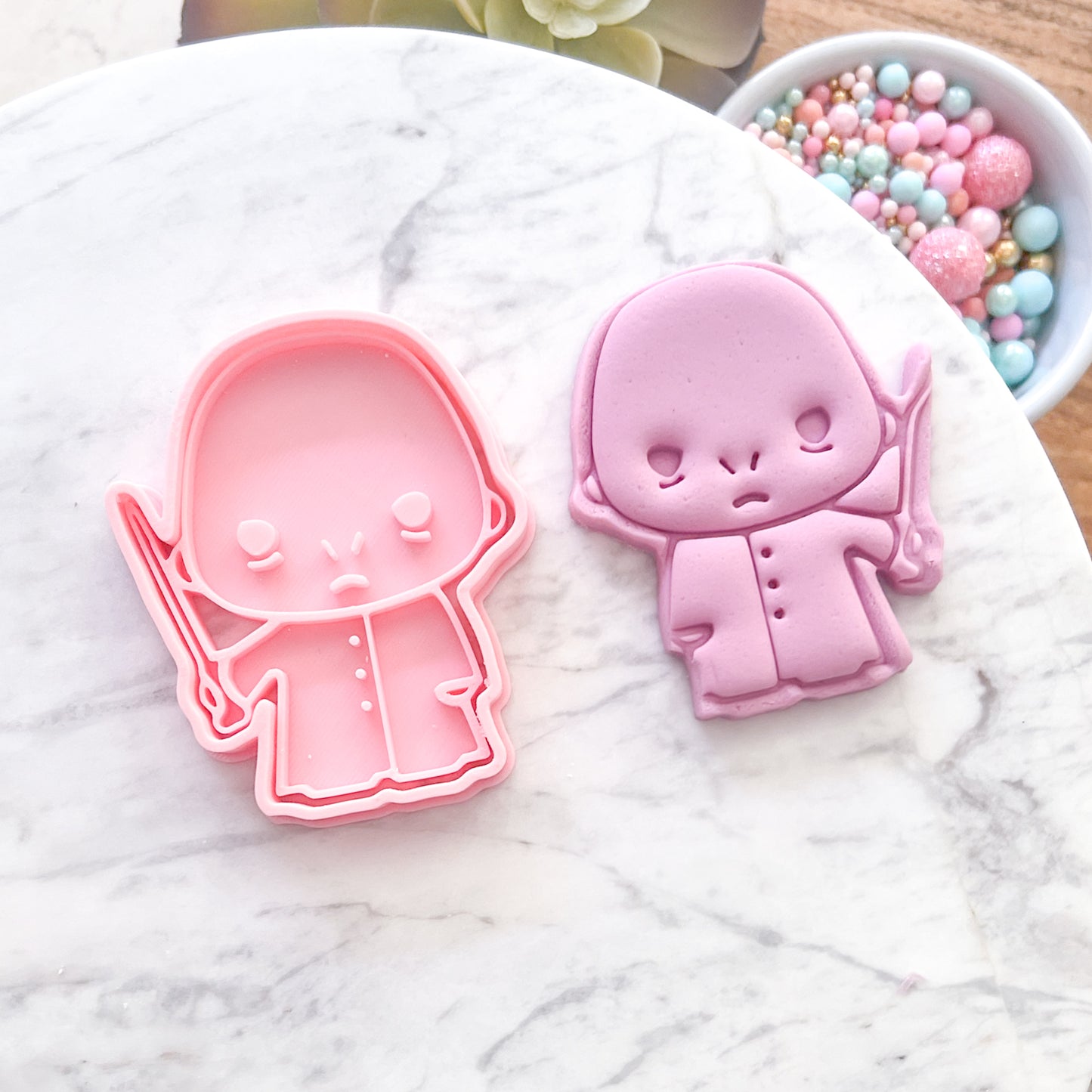 "Voldemort" - Cookie Cutter & Stamp